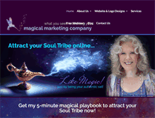 Tablet Screenshot of magical-marketing.com
